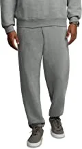 Fruit of the Loom mens Eversoft Fleece & Joggers (Regular Big Man) Sweatpants, Elastic Bottom - Grey Heather, Medium US, Grey Heather, M