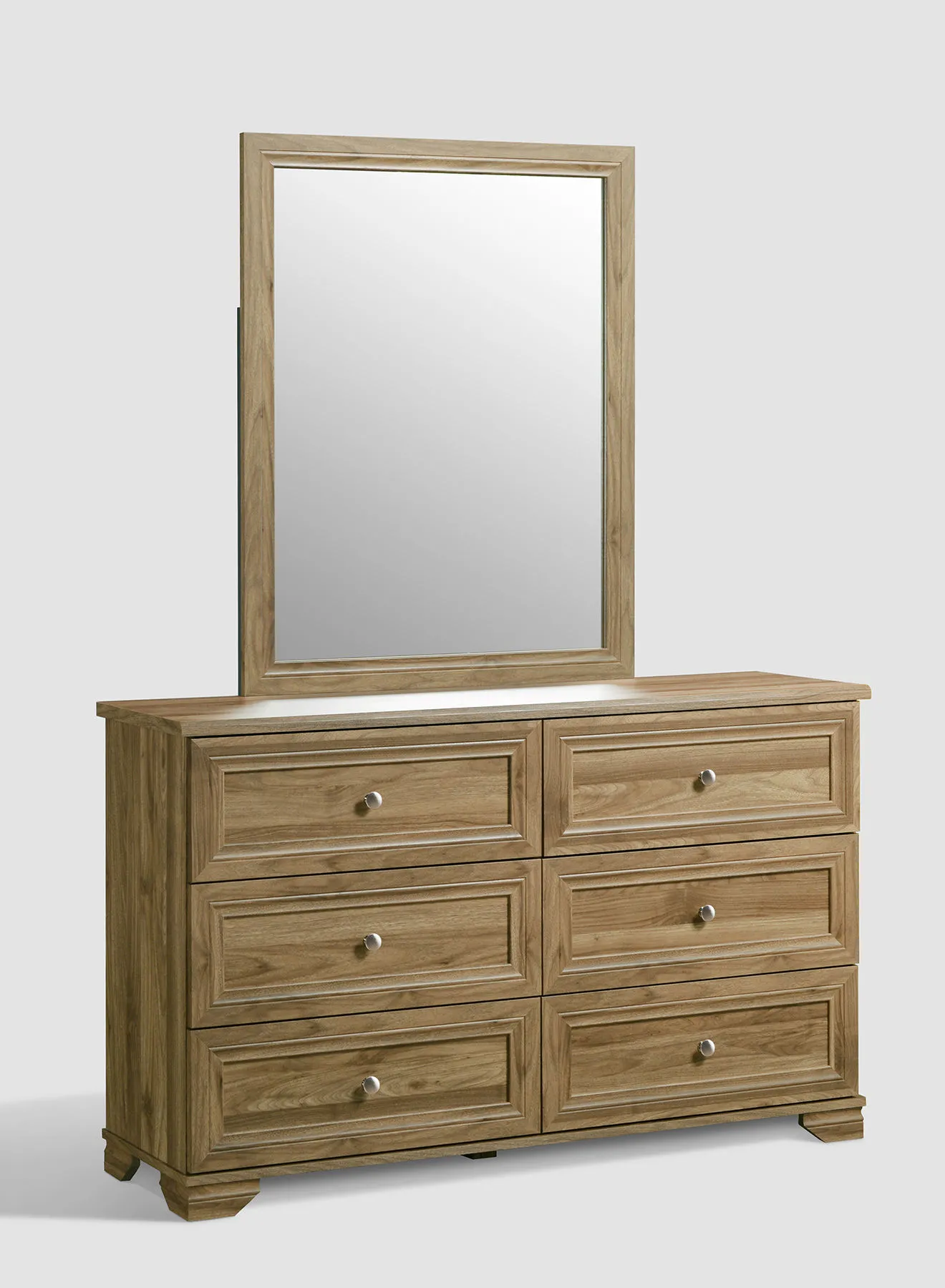 ebb & flow Bedroom Makeup Vanity Luxurious - Medium Walnut Beegee Collection 1355 X 395 X 835 - Dresser For Hairstyle (mirror sold separately)