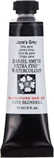 Daniel Smith 15ml Watercolor Paint, 0.5 Fl Oz (Pack of 1), Jane's Grey