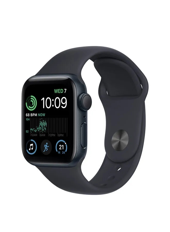 Apple Watch SE GPS + Cellular 44mm Aluminium Case With Sport Band (2022) Midnight (2022)