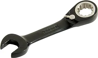 Stanley Industrial JSCVM10S Extra Short Black Reversible Ratchet Wrench 10-mm