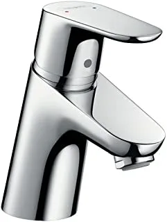 Hansgrohe Focus Comfortzone 70 Single Lever Basin Mixer with Pop Up Waste Set, Chrome