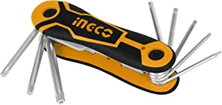 Ingco HHK14083 Pocket Torx Key Set 8-Pieces, T9-T140 Size