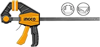 Ingco HQBC01602 Quick Bar Clamp, 12-Inch Bar Size