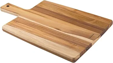 Tramontina Kitchen 40x27cm Teak Wood Cutting Board with Handle with Mineral Oil Finish
