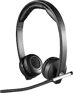 Logitech Wireless Headset Dual H820e with Noise Cancelling Mic, One Size