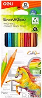 Deli Coloring Product Colored Pencil C113-12 Assorted