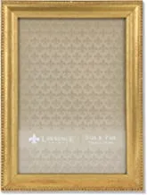 Lawrence Frames Classic Bead Picture Frame, Gold, 5x7, 537057