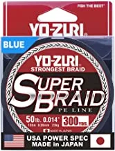 Yo-Zuri Superbraid Blue 300 Yards Superbraid Fishing Line