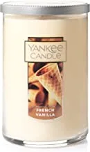 Yankee Candle Large 2-Wick Tumbler Candle, French Vanilla