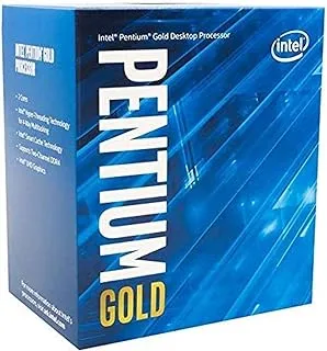 معالج سطح المكتب Intel® Pentium Gold G-6400 ثنائي النواة 4.0 جيجاهرتز LGA1200 (مجموعة شرائح Intel® 400) 58 وات (BX80701G6400)