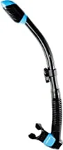 Cressi Adult Diving Dry Snorkel with Splash Guard and Top Valve - Supernova Dry: Designed in Italy