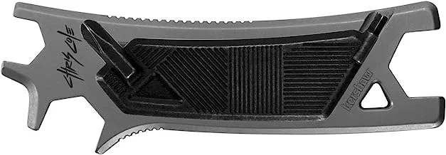 Kershaw and Chris Cole Kickflip; 3.25 In. Skateboarding Multi Tool with Pipe Wrench, Axle Nuts Wrench, Hex Key, and Phillips Screwdriver, Compact, Easy to Transport (SK8TOOLX), Normal