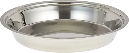 Raj Steel Mixing Bowl (Parat), Silver, 36 CM, SP0016