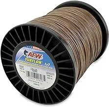 American Fishing Wire Surflon Nylon Coated 1x7 Stainless Steel Leader Wire