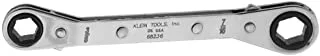Klein Tools 68236 Fully Reversible Ratcheting Offset Box Wrench, 3/8 by 7/16-Inch