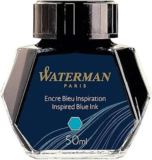 Waterman bottle ink inspired Blue 50ml S2270140 regular imported goods