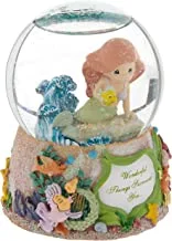 Precious Moments Disney Showcase Collection, Wonderful Things Surround You, Musical, Resin/Glass Snow Globe, 132108,Multicolor