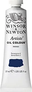 Winsor & Newton Artists' Oil Colour Paint, 37ml Tube, Indigo
