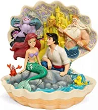 Disney Traditions Seashell Scenario Figurine, One Size