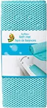 Duck Brand Softex Bath Mat for Tubs, Machine Washable, 17 x 36 Inches, Blue, Skid Resistant (393478)