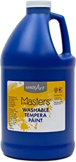 Handy Art Little Masters Washable Tempera Paint, Half Gallon, Blue