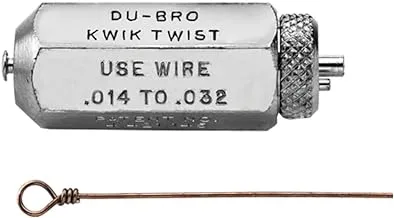 DU-BRO Kwik Twist Fishing Tool, Silver, Small