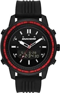 Skechers Men's Quartz Lightweight Analog Digital Watch