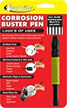 STAR BRITE Corrosion Buster Pen - Precision Rust & Corrosion Removal Tool for Electrical Connections, Marine Gear, Fishing Equipment & More - Easy Grip, Adjustable Fiber Length (091401)