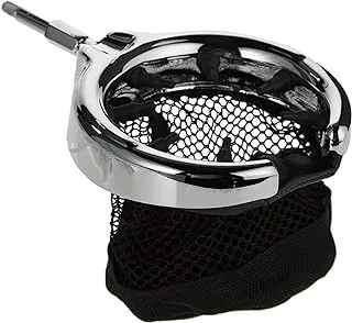 Kuryakyn 1475 Motorcycle Handlebar Accessory: Drink/Cup Holder with Mesh Basket, Universal Fit for Motorcycles with 1-1/4