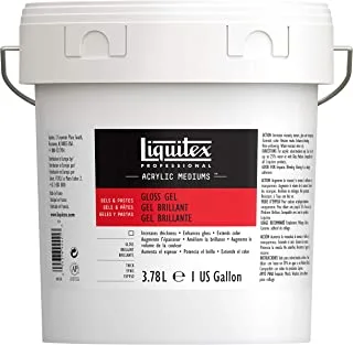 Liquitex professional gloss gel medium, 128-oz (gallon) (5736)
