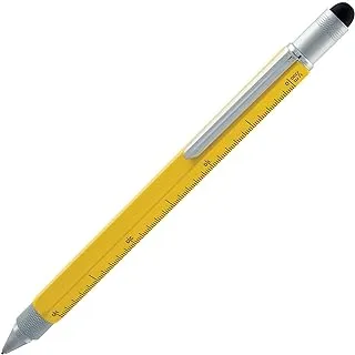 قلم من مونتيفردي يو اس ايه بلمسة واحدة ، قلم 0.9 ملم ، أصفر (Mv35242)