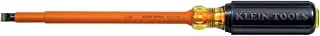 Klein Tools 602-8-INS Insulated Screwdriver, 3/8-Inch Cabinet Tip with 8-Inch Shank