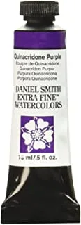 دانيال سميث 284600225 أنبوب طلاء مائي ناعم للغاية 15 مل ، Quinacridone Purple ، 5 أونصة سائلة (عبوة من 1)