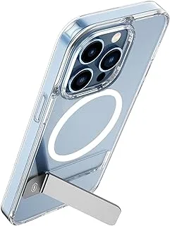 جراب Wiwu Aurora Series مضاد للسقوط مزود بحامل لهاتف iPhone 14 Plus مقاس 6.7 بوصة ، شفاف
