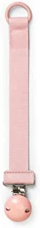 Elodie Details Wooden Pacifier Clip, 19 cm Length x 3.5 cm Width, Candy Pink