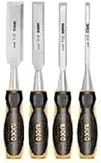 Ingco HKTWC0401 Wood Chisel 4-Pieces Set, 140 mm Length