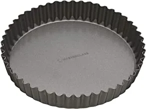 MasterClass Non-Stick Fluted Loose Base Quiche Tin Round 25cm (10