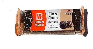 Born Winner Flap Jack Tripple Chocolate Protein Bar, 100 g