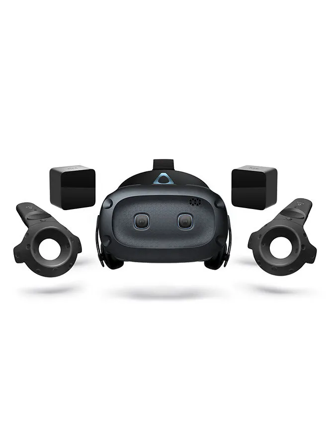 مجموعة HTC Cosmos Elite VR Full Kit باللون الأسود