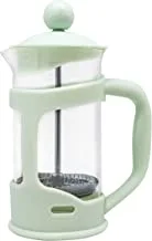 Nerthus FIH 794 French Plunger Coffee Maker, 350 ml Capacity, Green