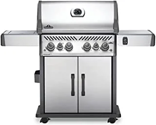 Napoleon RSE525RSIBPSS-RC Rogue Se 525 Rear Side Infrared Burner Propane Gas Grill, Stainless Steel