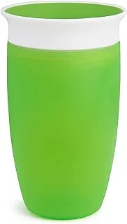 Munchkin - كوب ميراكل للشرب 360 درجة 1pk 10 أونصة- أخضر