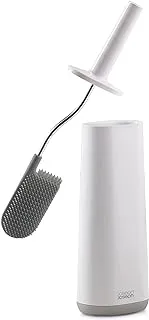 Joseph Joseph 70515 Flex Toilet Brush with Slim Holder Flexible Anti-Drip, Gray