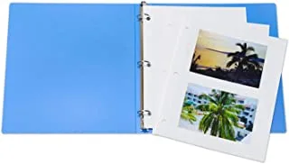 C-Line Ready-Mount Photo Mounting Sheets, 3-Hole Punched, 11 x 9 Inches, 50 per Box (85050)