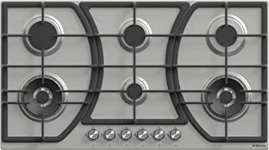Starway BF Series Full Steel Built in Gas Hob with 6 Burners, 90 cm Size