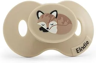 Elodie Details Florian The Fox Pacifier for 3+ Months Baby, Grey