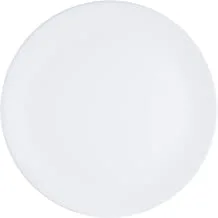 طبق سيرفويل ميلامين هوريكا أبيض منقوش 32 سم