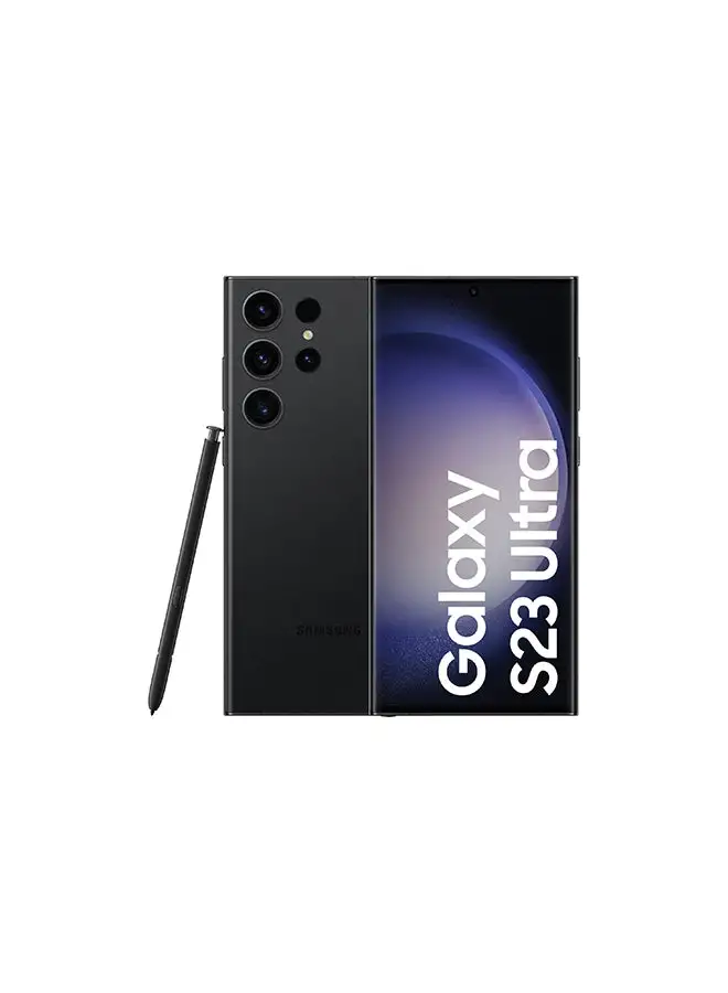 Samsung Galaxy S23 Ultra 5G Dual SIM Phantom Black 12GB RAM 256GB  - Middle East Version