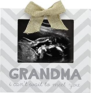 Pearhead Grandma Pregnancy Announcement Sonogram Picture Frame, Gender-Neutral Pregnancy Keepsake Photo Frame, Baby Nursery Décor